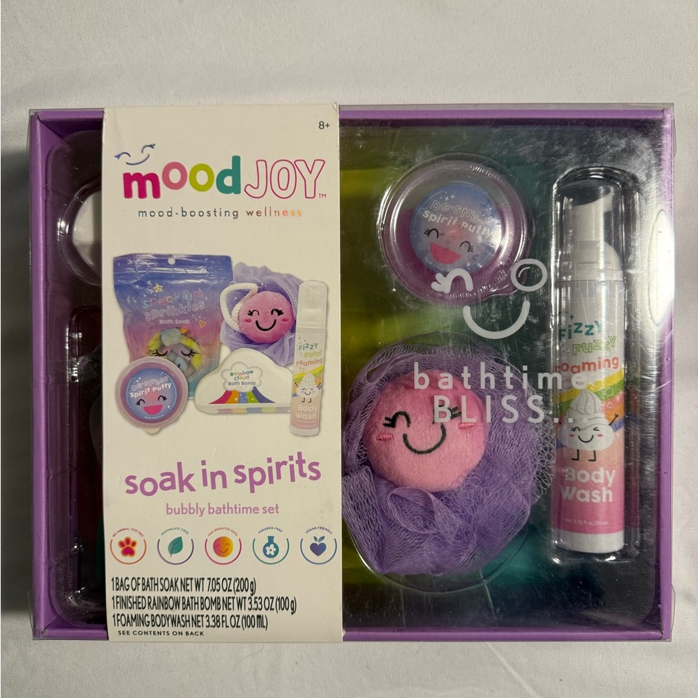 Soak in Spirits Kids Bath Set - Pink
